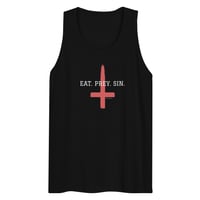 "Eat. Prey. Sin." Men's Premium Tank Top