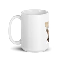 Image 9 of DIVINELY PROTECTED White glossy mug