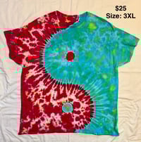 Turquoise and Fuschia Yin Yang - 3XL