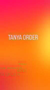 Tanya order