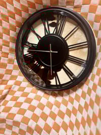Image 6 of Brown Hide Clock 