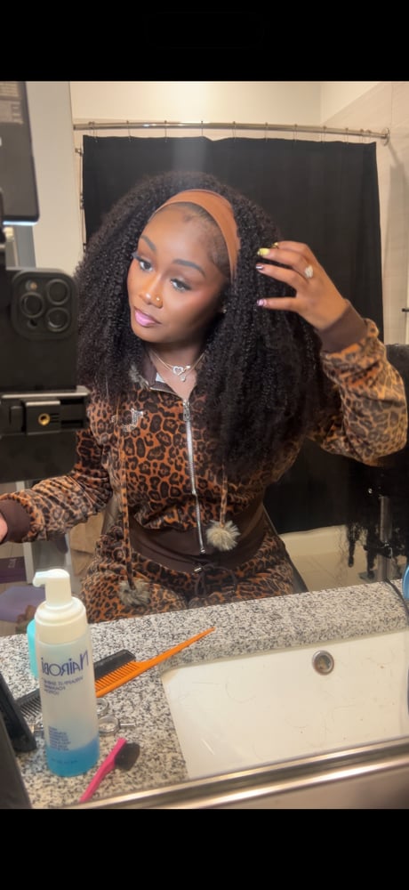 Image of Half Wig Kinky Curly 