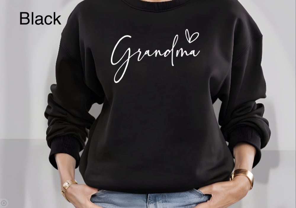 Personalized Grandma sweatshirt