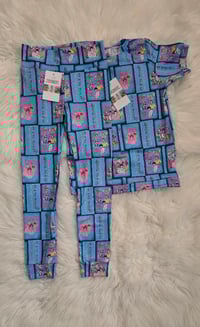 Image 4 of Saja bow outfit shirt and leggings 