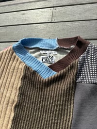 Image 2 of RECYCLED PATCHWORK VEST 7