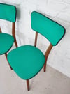 2 chaises fifties 