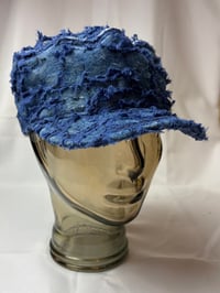 Image 3 of BLUE CRAZY PAINTERS CAP