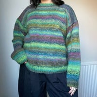 Image 2 of Jade Variegated Jumper