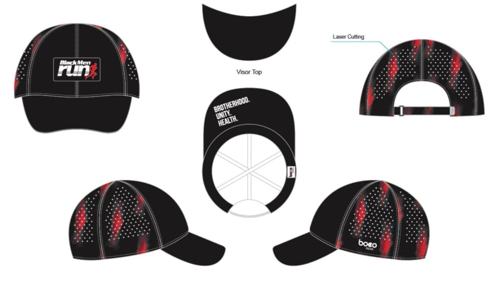 Elite Hat- Black & Red