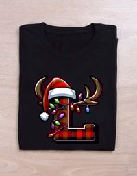 Image 12 of Christmas Alphabet Letters Shirt