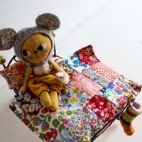 Image 1 of Smidge Jennie Mouse doll and Mr Crumble