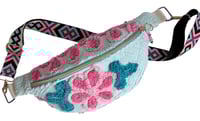 Image 1 of Vintage Chenille Crossbody Fannypack 01