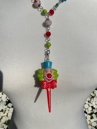 Image 2 of Clown Pendant Necklace
