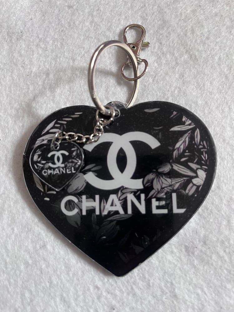 Image of LV & Chanel keychains