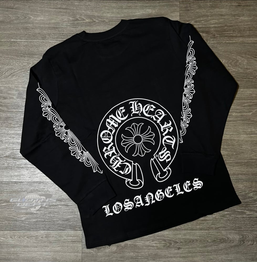 Image of Chrome Hrts LA Long Sleeve Shirts