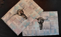 80s geometry cuffs pillowcase pair