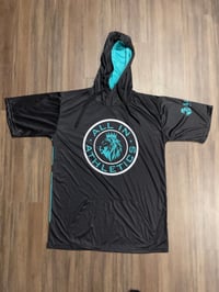 Image 1 of All In Teal SS Hoodie