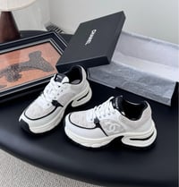 Image 6 of CC Suede & Leather Sneakers