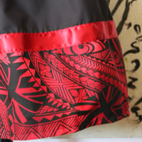 Image 3 of Red Black Tatu skirt