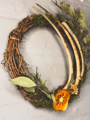 Image of Deer Rib Wreath