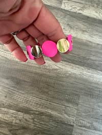 Image 1 of Bracelet pink and gold 
