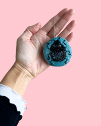 Image 2 of HAND BEADED BEETLE DECOR