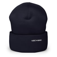 Image 1 of Cold Water on Cuffed Beanie
