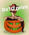 8x10 pumpkin print