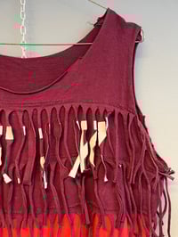 Image 2 of Fringe dress pink (m/l)