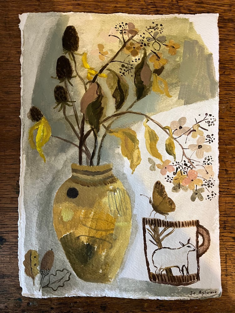 Image of Autumn in the studio 