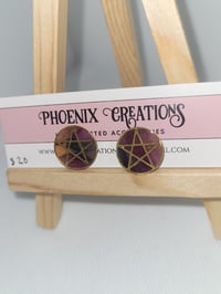 Pentagram Studs