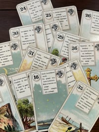 Image 2 of Jeu du petit Lenormand, Oracle ancien de 1911, 35/36