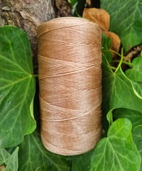 Image 1 of 260m Micro macrame cord- waxed polyester sinew