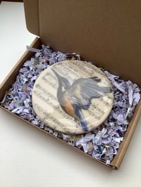 Image 2 of Kingfisher ceramic coaster 