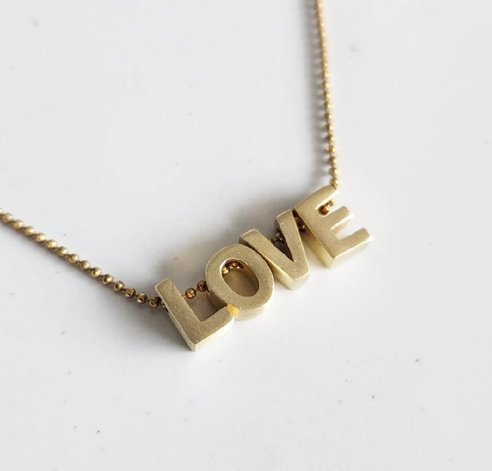 Image of LOVE Necklace 