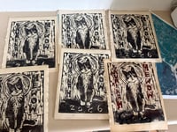 Image 2 of black cat prints