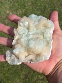 Image 1 of Green Apophyllite & Stilbite Specimen | India #3079