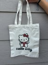 Hello Kitty White Tote Bag