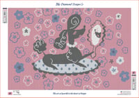 Image 3 of Fru Fru Loves Me! Full Size Diamond Painting by Miss Fluff