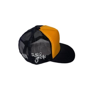 Image of Ghost Trucker Hat in Yellow/Black