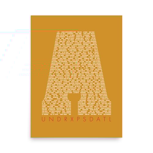 Image of ATL Hip-Hop Community Poster