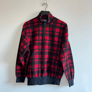 Image of Polo Ralph Lauren Plaid 1/4 Zip Fleece