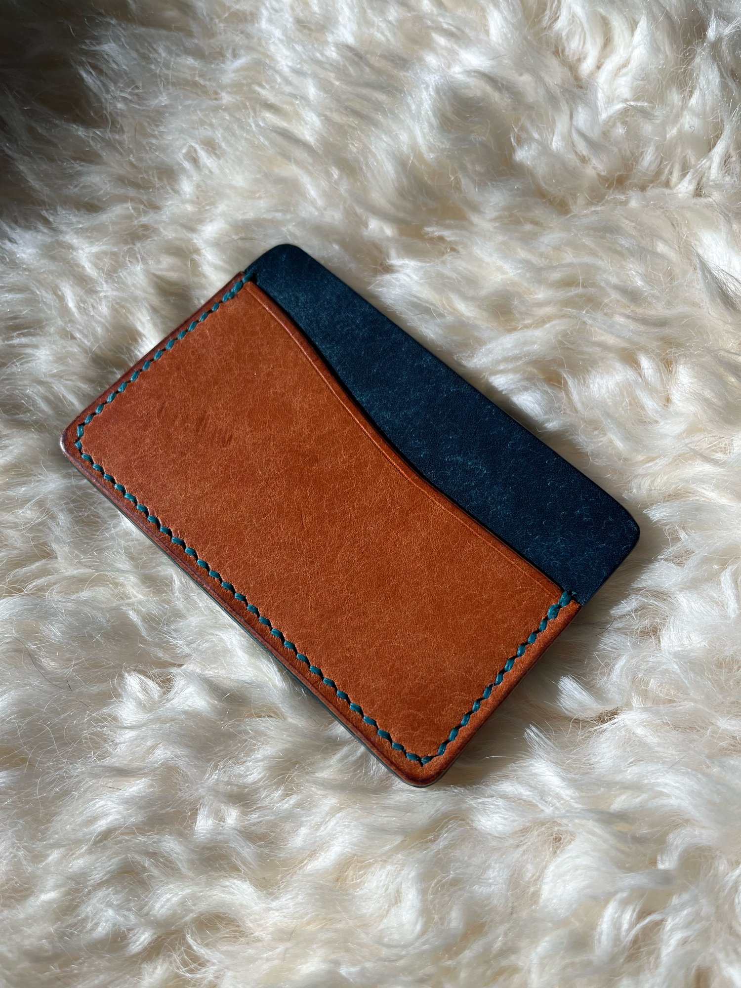 Image of Olmo/Sapphire Pueblo Horizontal Cardholder 