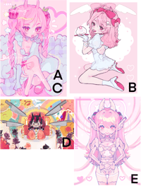 Original Character DAE Prints 