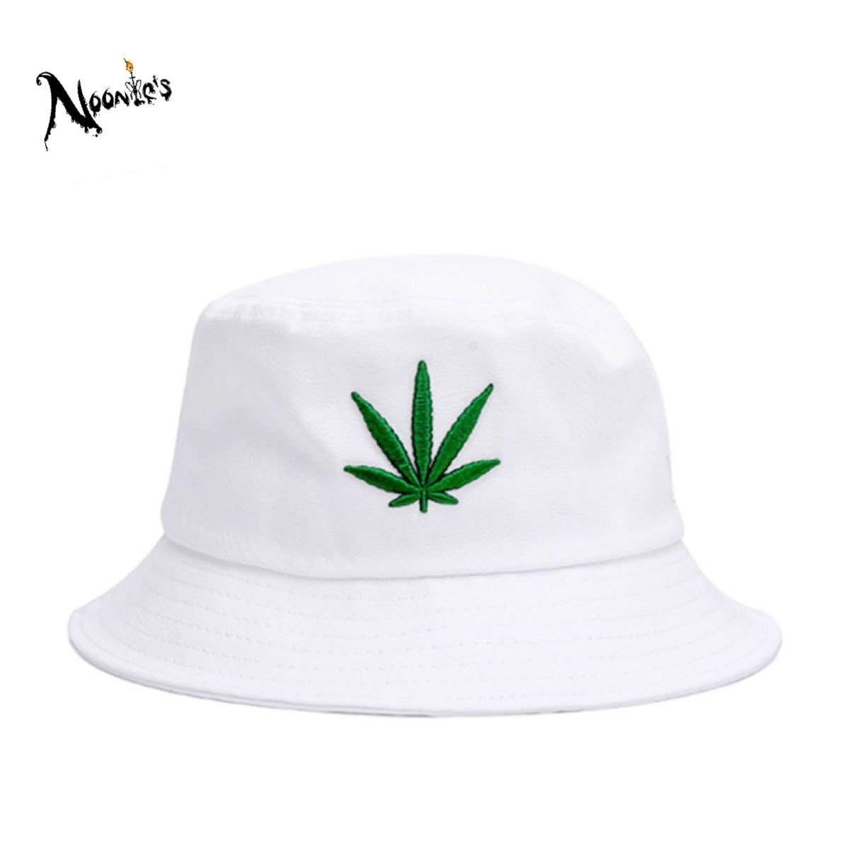 Image of Ganja leaf bucket hat