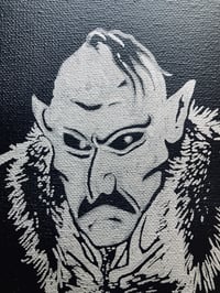 Image 2 of 'Orlok' Original Canvas Drawing