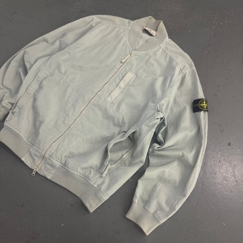 Image of SS 2023 Stone Island Cupro Cotton Twill - TC jacket, size XL