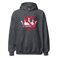 Image 1 of No Kings! Heather Grey Unisex Hoodie