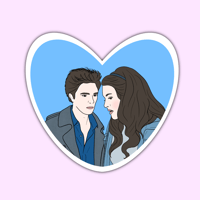 Edward Bella Sticker 