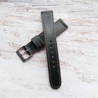 Image 4 of 18mm Dark Green Horween Chromexcel